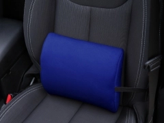 Poduszki samochodowe, Poduszki korygujące alkantara w kolorze niebieski,.