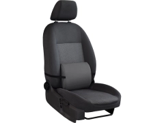 Poduszki samochodowe, Poduszki korygujące alkantara w kolorze szary,.