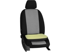 Poduszki samochodowe, Poduszki korygujące alkantara w kolorze beżowy,.