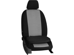 Poduszki samochodowe, Poduszki korygujące alkantara w kolorze czarny,.