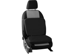 Poduszki samochodowe, Poduszki korygujące alkantara w kolorze czarny,.