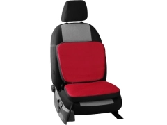 Poduszki samochodowe, Poduszki korygujące alkantara w kolorze czerwony,.