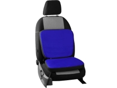 Poduszki samochodowe, Poduszki korygujące alkantara w kolorze niebieski,.
