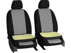 Poduszki samochodowe, Poduszki korygujące alkantara w kolorze beżowy,.