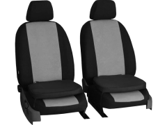 Poduszki samochodowe, Poduszki korygujące alkantara w kolorze czarny,.
