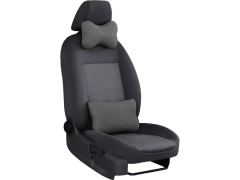 Poduszki samochodowe, Poduszki korygujące alkantara w kolorze ciemnoszary,.