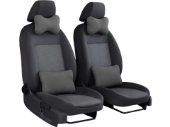 Poduszki samochodowe, Poduszki korygujące alkantara w kolorze ciemnoszary,.