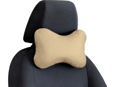 Poduszki samochodowe, Poduszki korygujące skórzane w kolorze beżowy,.