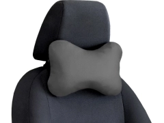 Poduszki samochodowe, Poduszki korygujące skórzane w kolorze szary,.