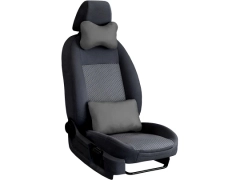 Poduszki samochodowe, Poduszki korygujące skórzane w kolorze szary,.