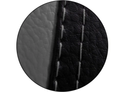 Koszulki samochodowe, Koszulki na siedzenia skórzane w kolorze szary,.