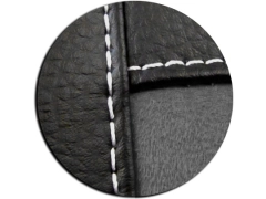 Koszulki samochodowe, Koszulki na siedzenia alkantara, skórzane w kolorze ciemnoszary,.