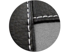 Koszulki samochodowe, Koszulki na siedzenia alkantara, skórzane w kolorze jasnoszary,.