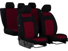 Pokrowce samochodowe, Pokrowce uniwersalne welurowe w kolorze bordowy,.