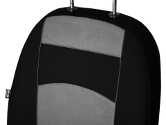 Pokrowce samochodowe, Pokrowce uniwersalne welurowe w kolorze szary,.