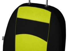 Pokrowce samochodowe, Pokrowce uniwersalne welurowe w kolorze żółty,.