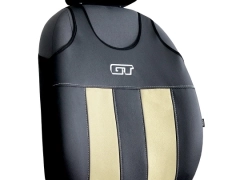 Koszulki samochodowe, Koszulki na siedzenia skórzane w kolorze beżowy,.