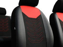 Pokrowce samochodowe, Pokrowce uniwersalne materiałowe, skórzane.