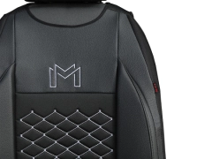 Maty samochodowe, Maty tłoczone skórzane, materiałowe.