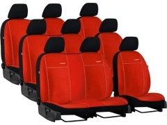 Pokrowce samochodowe do Renault Trafic 9m Spaceclass (2021-...). Pokrowce miarowe alkantara w kolorze ceglasty, pasują do Renault Trafic 9m Spaceclass (2021-...).