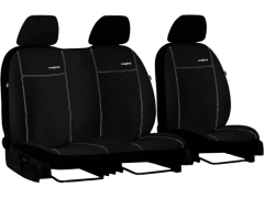 Pokrowce samochodowe do Opel Vivaro C (III) 2+1 (2019-...). Pokrowce miarowe alkantara w kolorze czarny, pasują do Opel Vivaro C (III) 2+1 (2019-...).