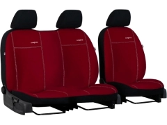 Pokrowce samochodowe do Opel Vivaro C (III) 2+1 (2019-...). Pokrowce miarowe alkantara w kolorze czerwony, pasują do Opel Vivaro C (III) 2+1 (2019-...).