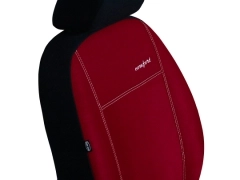 Pokrowce samochodowe do Toyota Corolla Cross Hybrid (2022-...). Pokrowce miarowe alkantara w kolorze czerwony, pasują do Toyota Corolla Cross Hybrid (2022-...).