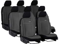 Pokrowce samochodowe do Peugeot Expert III 8m (2017-...). Pokrowce miarowe alkantara w kolorze jasnoszary, pasują do Peugeot Expert III 8m (2017-...).