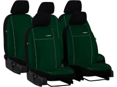 Pokrowce samochodowe do Renault Trafic III 1+1+3x1 (2014-...). Pokrowce miarowe alkantara w kolorze zielony, pasują do Renault Trafic III 1+1+3x1 (2014-...).