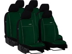 Pokrowce samochodowe do Renault Trafic 7m Spaceclass (2021-...). Pokrowce miarowe alkantara w kolorze zielony, pasują do Renault Trafic 7m Spaceclass (2021-...).