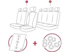 Pokrowce samochodowe do Volkswagen Crafter FL 2+1+4 Zabudowa (2017-...). Pokrowce miarowe alkantara pasują do Volkswagen Crafter FL 2+1+4 Zabudowa (2017-...).