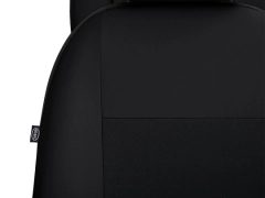 Pokrowce samochodowe, Pokrowce uniwersalne materiałowe w kolorze czarny,.