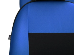 Pokrowce samochodowe, Pokrowce uniwersalne materiałowe w kolorze niebieski,.