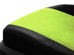 Pokrowce samochodowe, Pokrowce uniwersalne welurowe w kolorze limonkowy,.