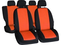 Pokrowce samochodowe, Pokrowce uniwersalne welurowe w kolorze pomarańczowy,.