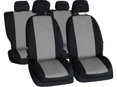 Pokrowce samochodowe, Pokrowce uniwersalne welurowe w kolorze szary,.