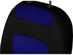 Pokrowce samochodowe, Pokrowce uniwersalne materiałowe w kolorze niebieski,.