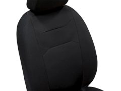 Pokrowce samochodowe, Pokrowce uniwersalne materiałowe w kolorze czarny,.