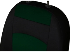 Pokrowce samochodowe, Pokrowce uniwersalne materiałowe w kolorze zielony,.