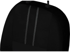 Pokrowce samochodowe, Pokrowce uniwersalne materiałowe w kolorze czarny,.