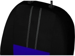 Pokrowce samochodowe, Pokrowce uniwersalne materiałowe w kolorze niebieski,.