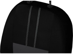 Pokrowce samochodowe, Pokrowce uniwersalne materiałowe w kolorze szary,.