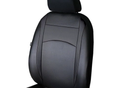 Pokrowce samochodowe, Pokrowce uniwersalne skórzane w kolorze czarny,.