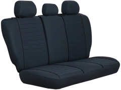 Pokrowce samochodowe do Toyota Corolla Cross Hybrid (2022-...). Pokrowce miarowe materiałowe pasują do Toyota Corolla Cross Hybrid (2022-...).