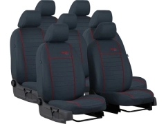 Pokrowce samochodowe do Toyota Prius III Plus 7m (2013-2016). Pokrowce miarowe materiałowe w kolorze czerwony, pasują do Toyota Prius III Plus 7m (2013-2016).