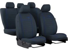 Pokrowce samochodowe do Toyota Corolla Cross Hybrid (2022-...). Pokrowce miarowe materiałowe w kolorze niebieski, pasują do Toyota Corolla Cross Hybrid (2022-...).