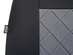 Pokrowce samochodowe do Toyota Corolla Cross Hybrid (2022-...). Pokrowce miarowe materiałowe w kolorze popielaty, pasują do Toyota Corolla Cross Hybrid (2022-...).