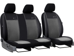 Pokrowce samochodowe do Renault Master II 2+1 (1998-2003). Pokrowce miarowe alkantara, skórzane w kolorze ciemnoszary, pasują do Renault Master II 2+1 (1998-2003).