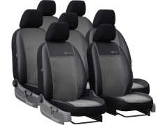 Pokrowce samochodowe do Renault Trafic 7m Spaceclass (2021-...). Pokrowce miarowe alkantara, skórzane w kolorze ciemnoszary, pasują do Renault Trafic 7m Spaceclass (2021-...).