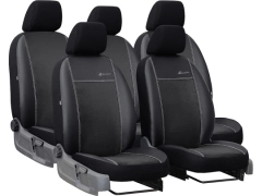 Pokrowce samochodowe do Renault Trafic III 1+1+3x1 (2014-...). Pokrowce miarowe alkantara, skórzane w kolorze czarny, pasują do Renault Trafic III 1+1+3x1 (2014-...).